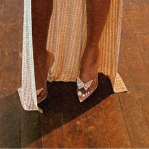 Butterfly Diamond Nude Pumps